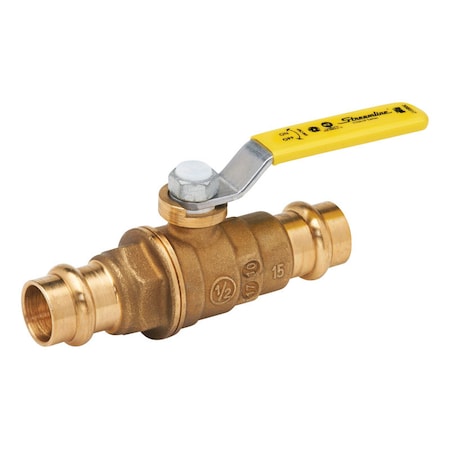 PRESS BALL VALVE 3/4